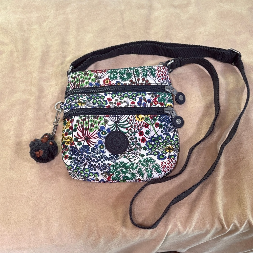 Kipling Floral Crossbody Bag
